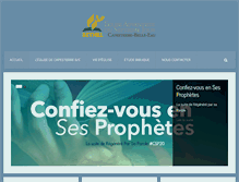 Tablet Screenshot of adventiste-capesterre.org